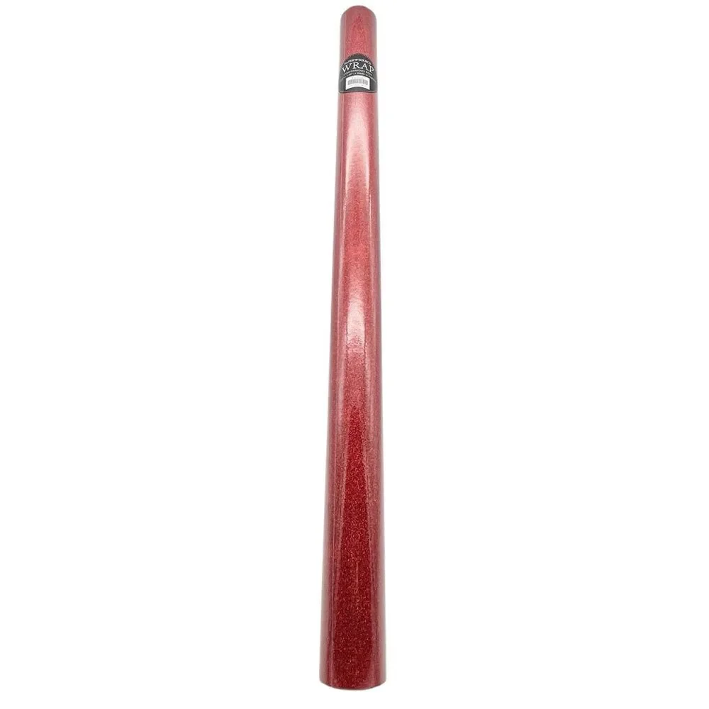 NWT Paper Source Red Glitter Wrapping Paper Roll 27.5”x59” Christmas Gift Wrap